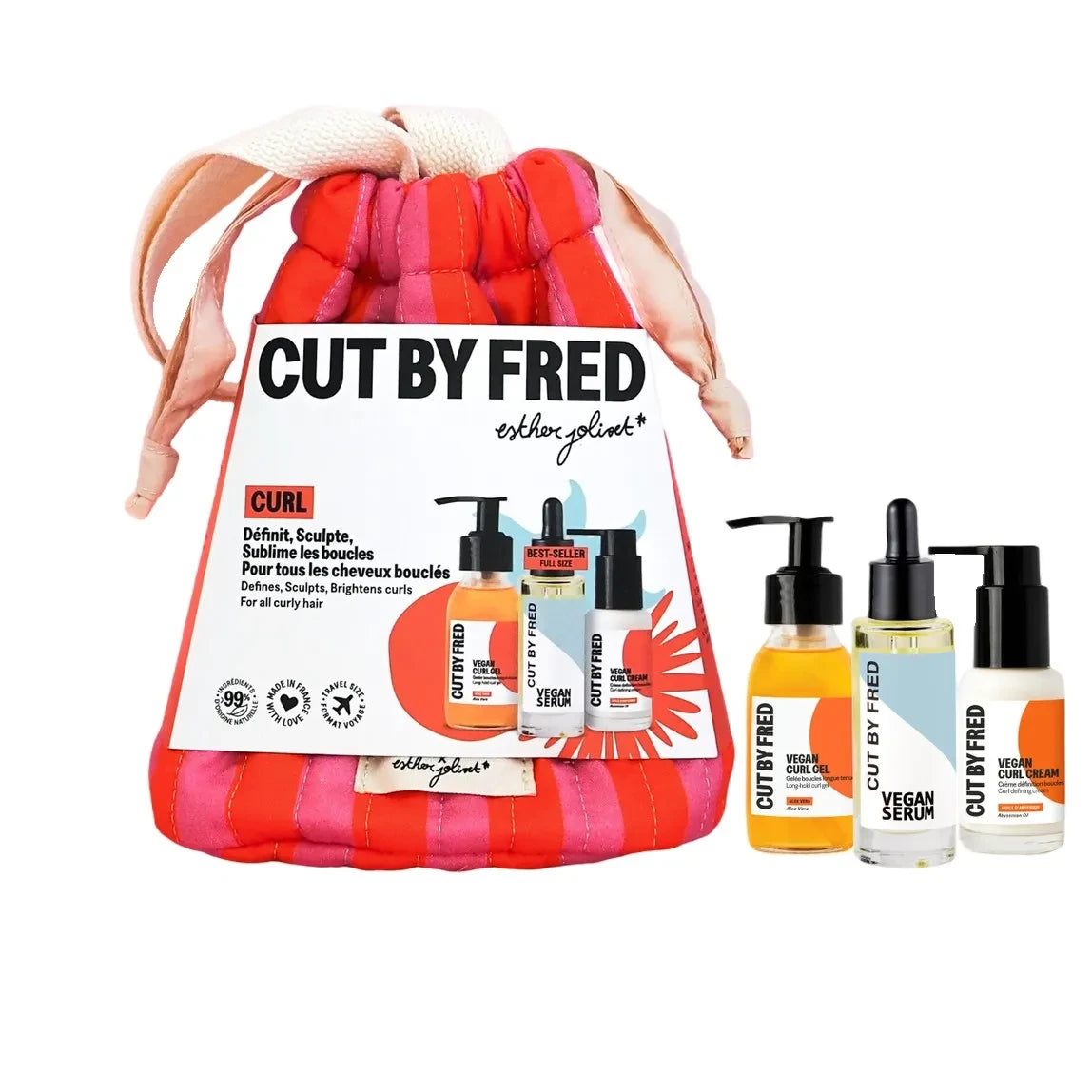 Cut By Fred - Pochon Curl x Esther Jolivet | Red