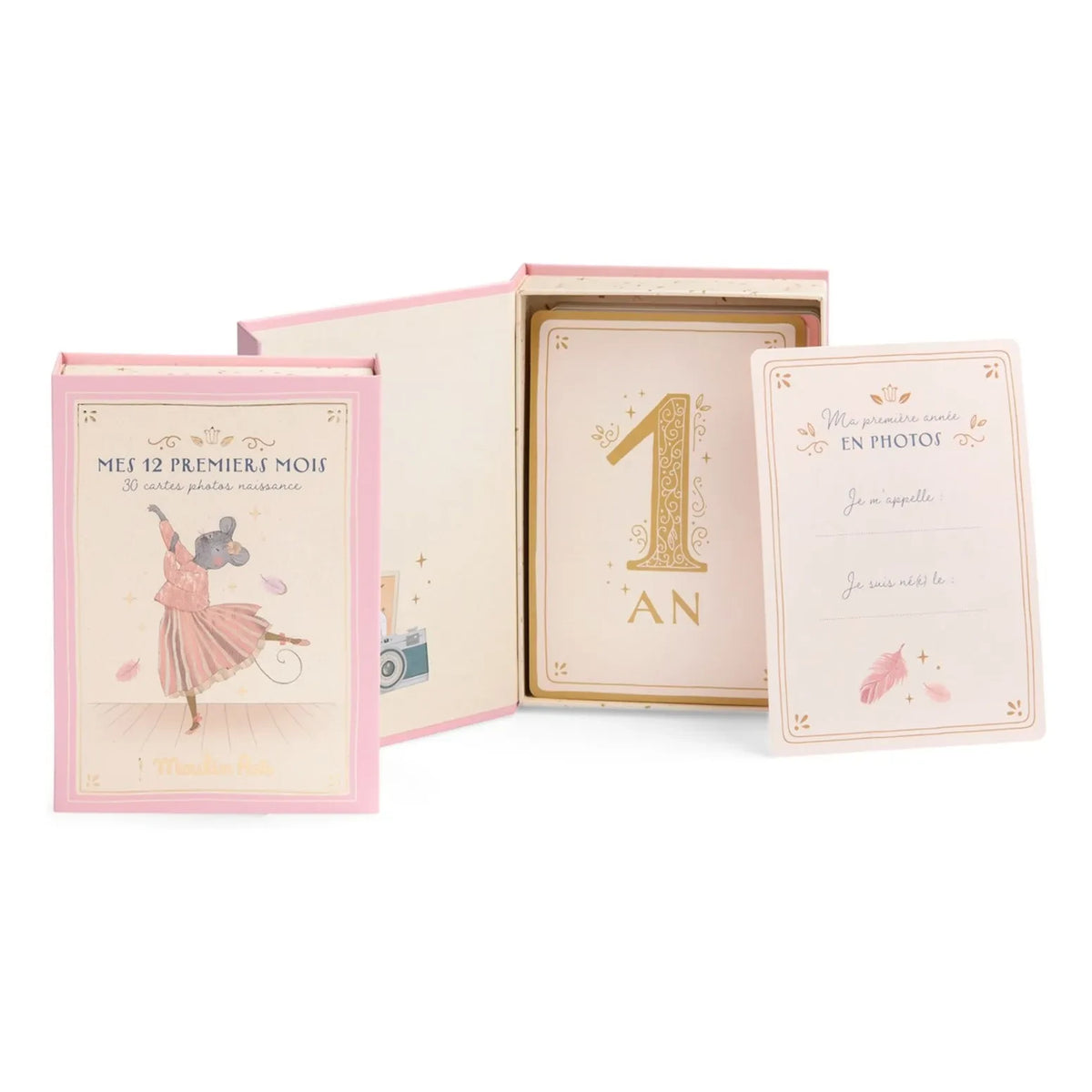 Moulin Roty - Step cards - The little dance school
