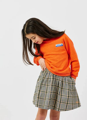 Arsène et Les Pipelettes - Plaid Skirt | Dark green