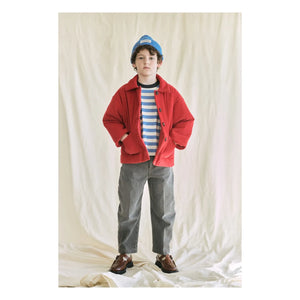 Tangerine - Pocketed Quilted Jacket | Navy