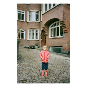 Flöss - Molly Vichy Quilted Jacket | Red