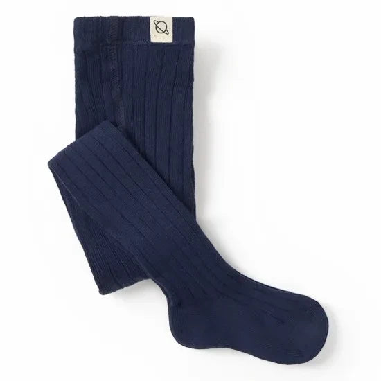 Cozmo - Tights with flat socks | Navy