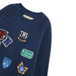 the new society - Eden Sweatshirt | Navy