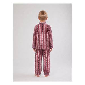 Folkloore - Hearts Pajama - Kids Collection | Red