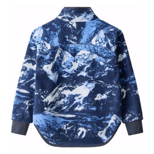 Molo - Ulani Mountain Zip-Up Sweatshirt Recycled Fibers | Blue