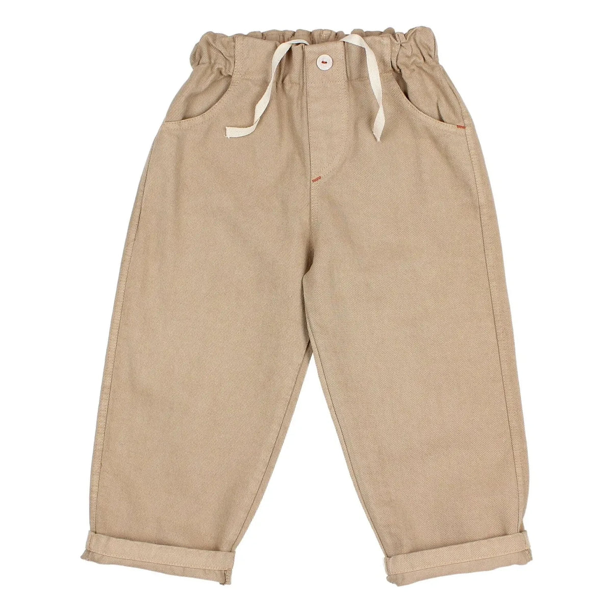 Búho - Cotton Lyocell Pants | Beige