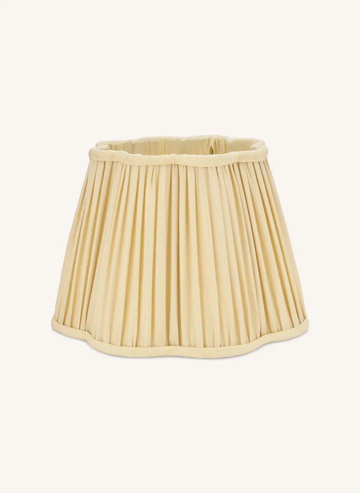 Doing Goods - Diya Silk Lampshade | Yellow