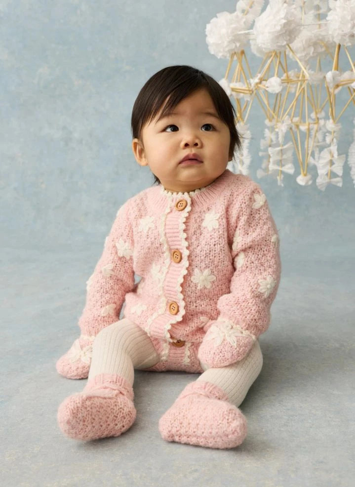 Louise Misha - Lilia Wool Romper | Pink