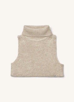 Liewood - Erling Organic Cotton Knit Neck Warmer | Ecru