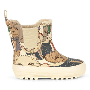 Konges Sløjd - King Cats Rain Boots | Beige