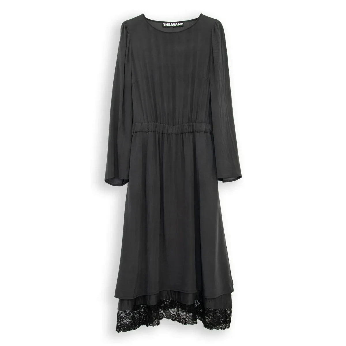 THEAVANT - Coquette Silk Dress | Black