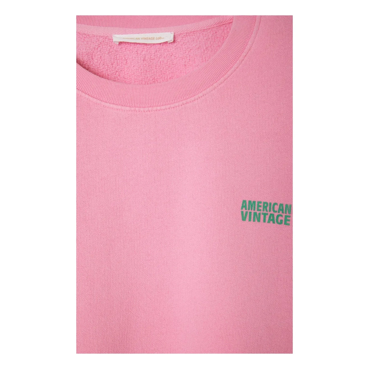 American Vintage - Izubird Cotton Sweatshirt | Cherry Wood