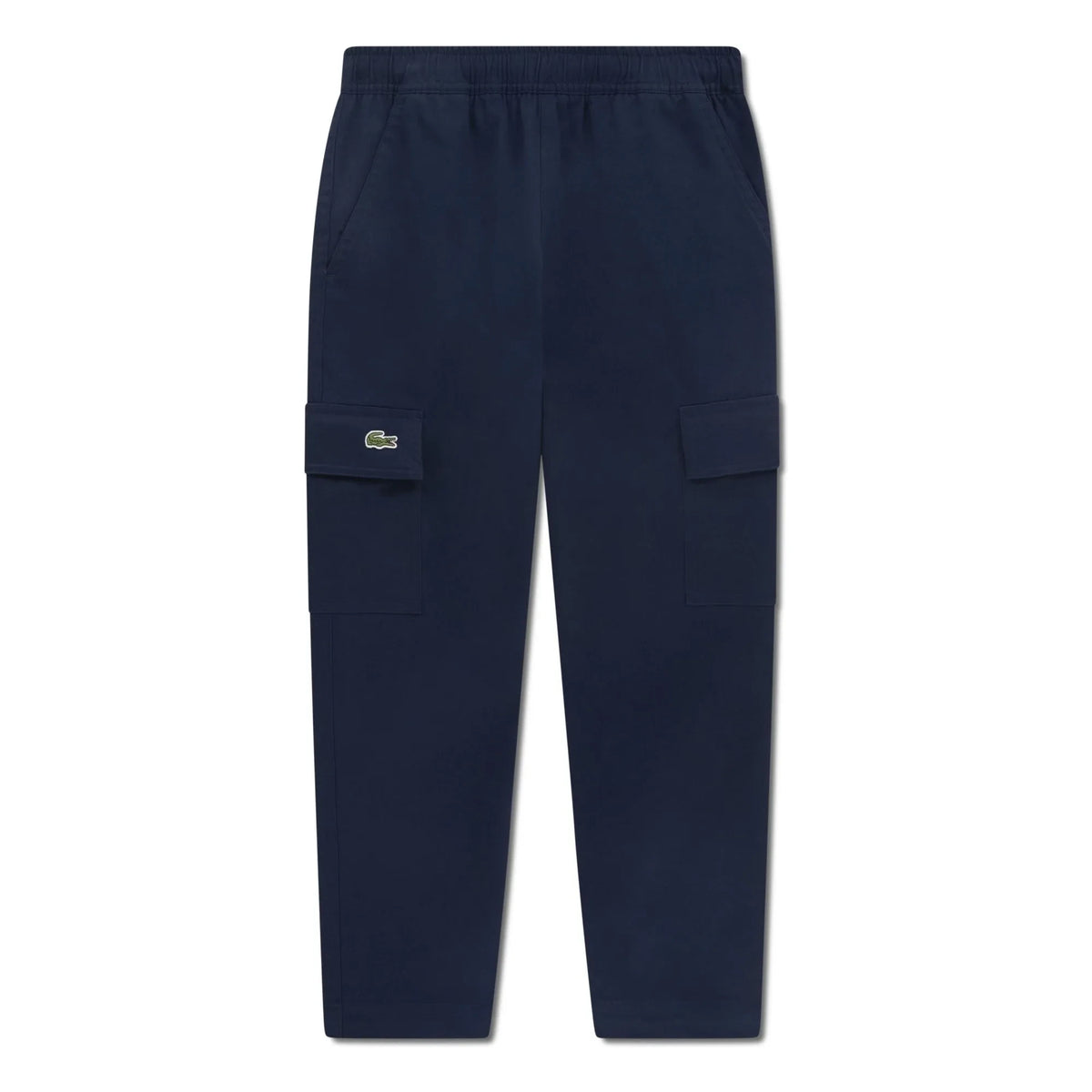 Lacoste - Organic Cotton Drawstring Cargo Pants | Navy Blue