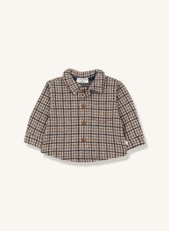 1+ in the family - Conrad shirt | Brown