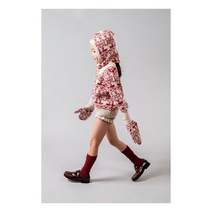 birinit - Merino Wool Duck Hoodie | Burgundy