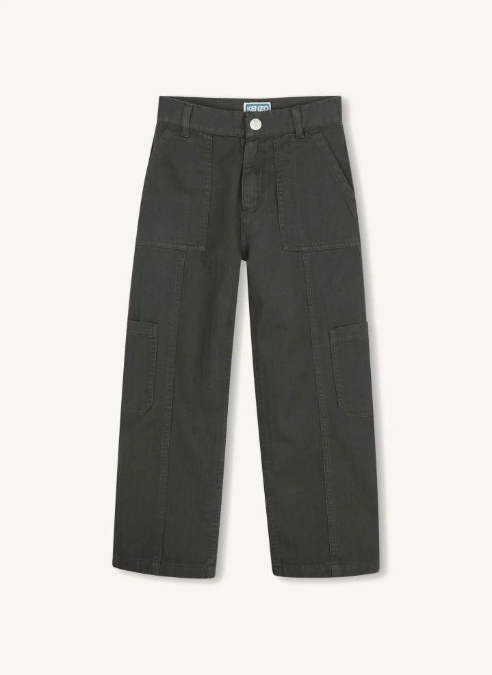 Kenzo - Five-Pocket Pants | Charcoal gray