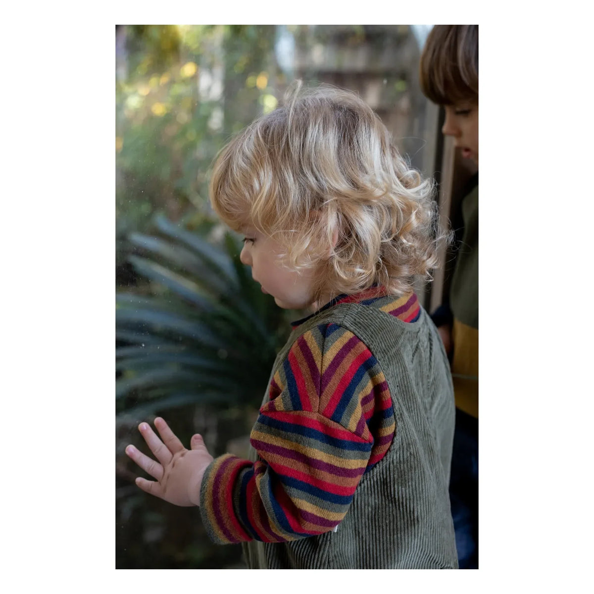1+ in the family - Striped Nain Sweatshirt | Red