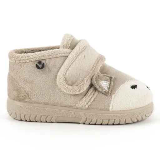 Victoria - Ojalá Wolf Slippers | Beige