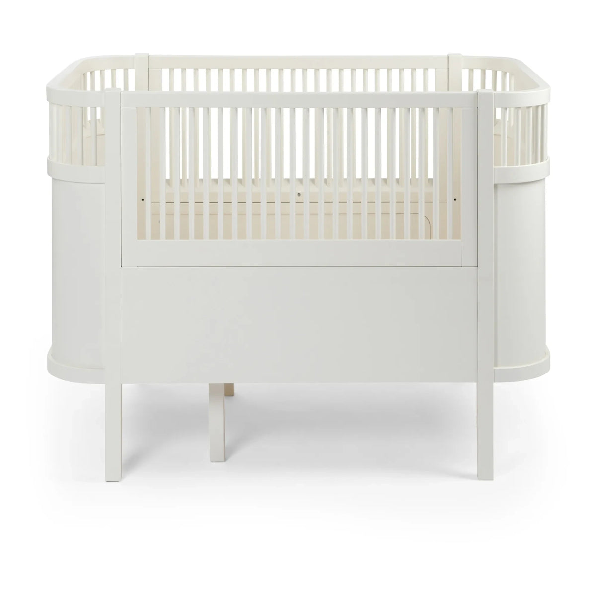 Sebra - Sebra Beech Wood Convertible Bed 70x110 cm | White