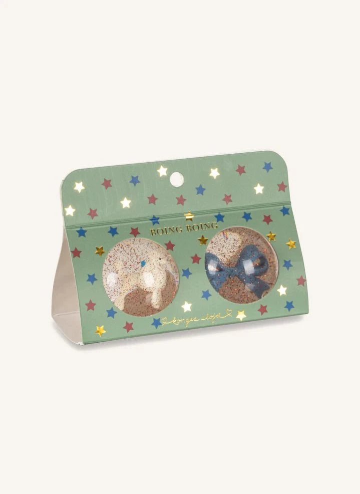 Konges Sløjd - Spring Bouncing Balls - Set of 2 | Blue