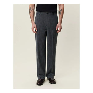 Les Deux - Houndstooth Pants | Dark Gray