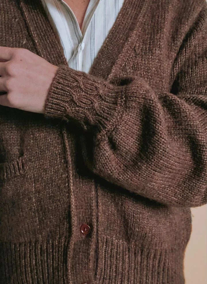 Emile et Ida - Ecora cardigan | Brown