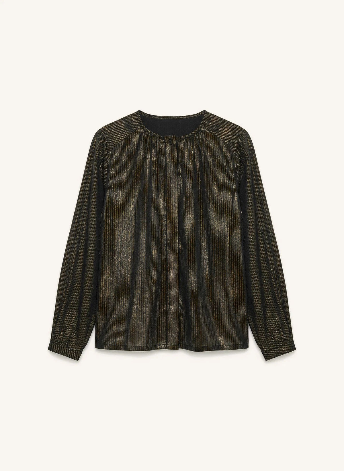 Leon & Harper - Casley Cotton Blouse | Black