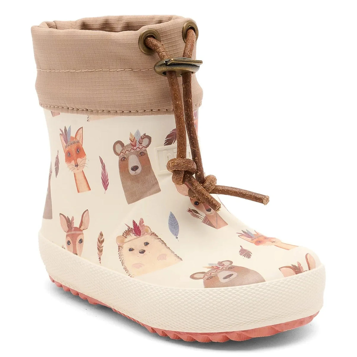bisgaard - Thermo Rain Boots Amis de la Forêt | Ecru