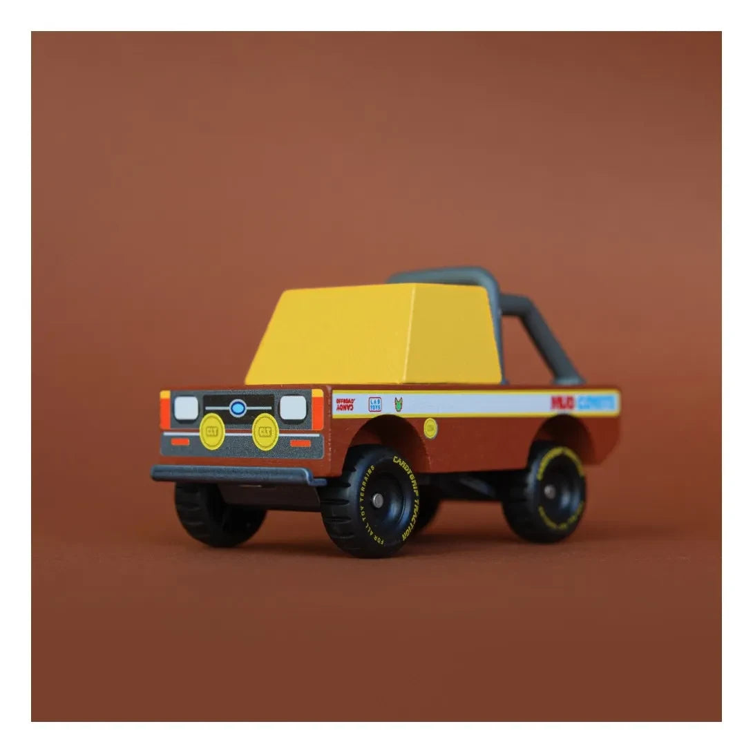 Candylab - Toons - Mud Coyote Car | Brown