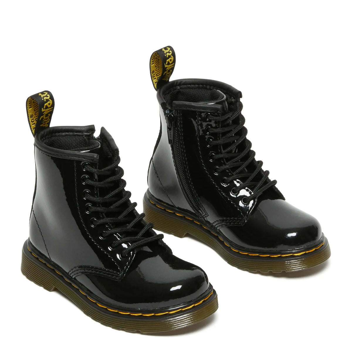Dr Martens - 1460 Patent Leather Lace-Up Boots | Black