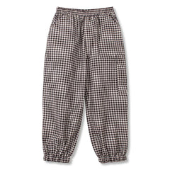Wynken - Gingham Pants | Black