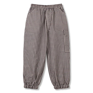 Wynken - Gingham Pants | Black
