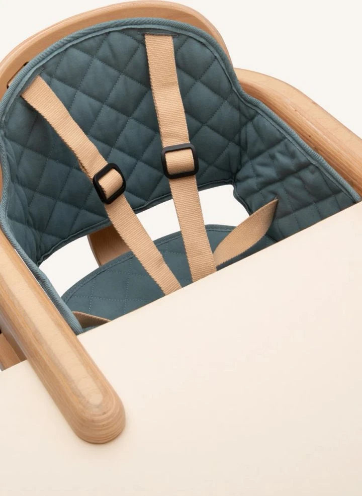 Charlie Crane - Hiko highchair seat cushion | Grey blue
