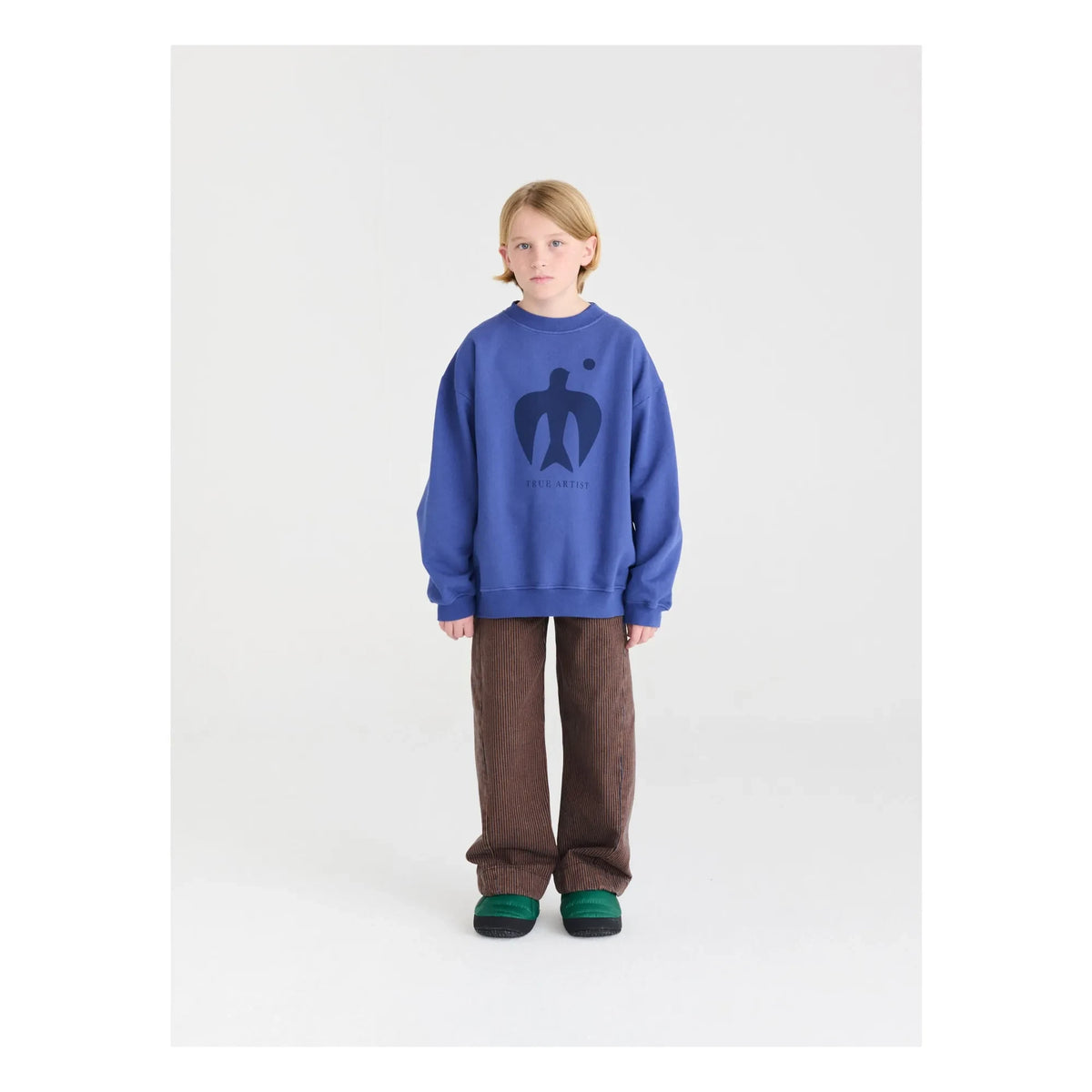 True Artist - Sweat N°7 Organic cotton | Blue