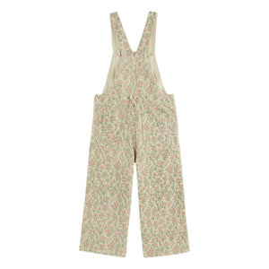 Emile et Ida - Floral Velvet Romper | Beige
