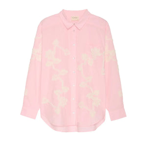 SISSEL EDELBO - Powder Pink Organic Cotton Blouse | Light Powder