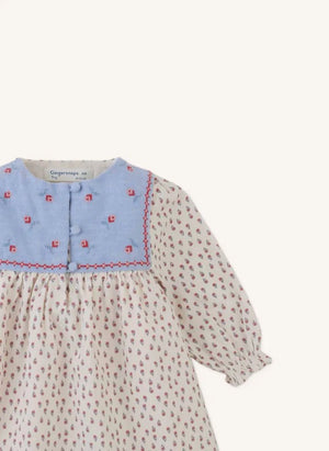 Gingersnaps - Myrtle Fleurie Dress | Ecru