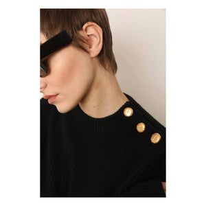Laurence Bras - Wool Bobbin Sweater | Black