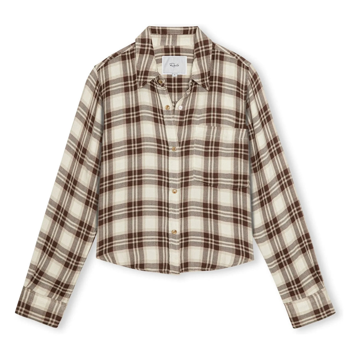 Rails - Carreaux Malin Shirt | Brown