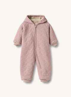 Wheat - Krammo Recycled Fiber Thermal Overall | Pink