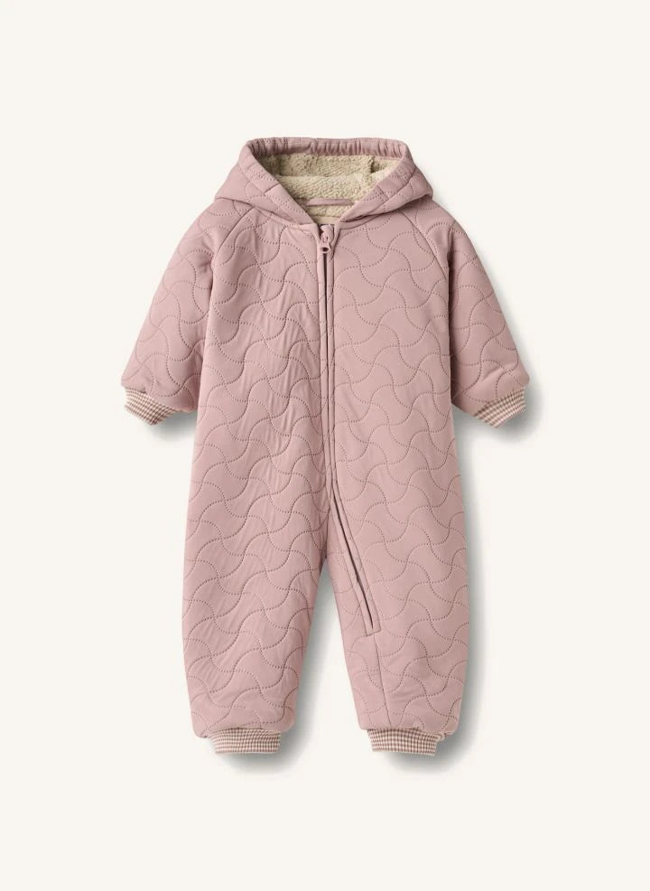 Wheat - Krammo Recycled Fiber Thermal Overall | Pink