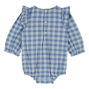 Emile et Ida - Carreaux Jumpsuit | Blue