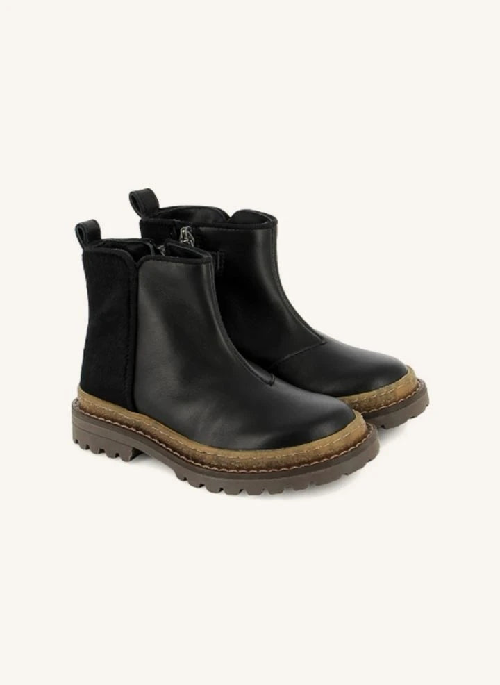 Pom d'Api - Bi-Matière Wall Boot | Black