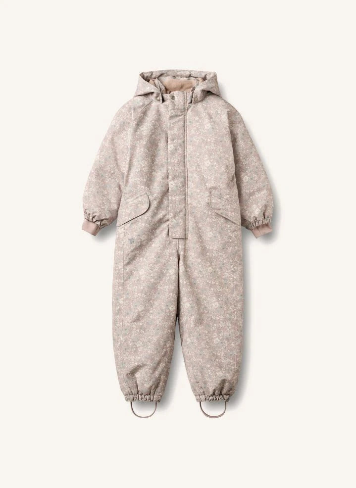 Wheat - Miko Ski Suit Made from Recycled Fibers | Light Pink