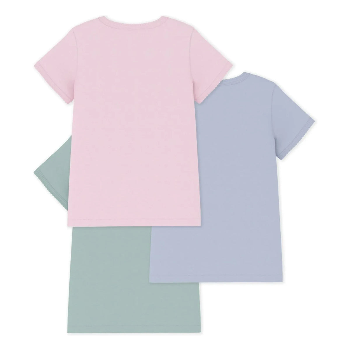 Petit Bateau - Set of 3 Cocot T-Shirts | Pink