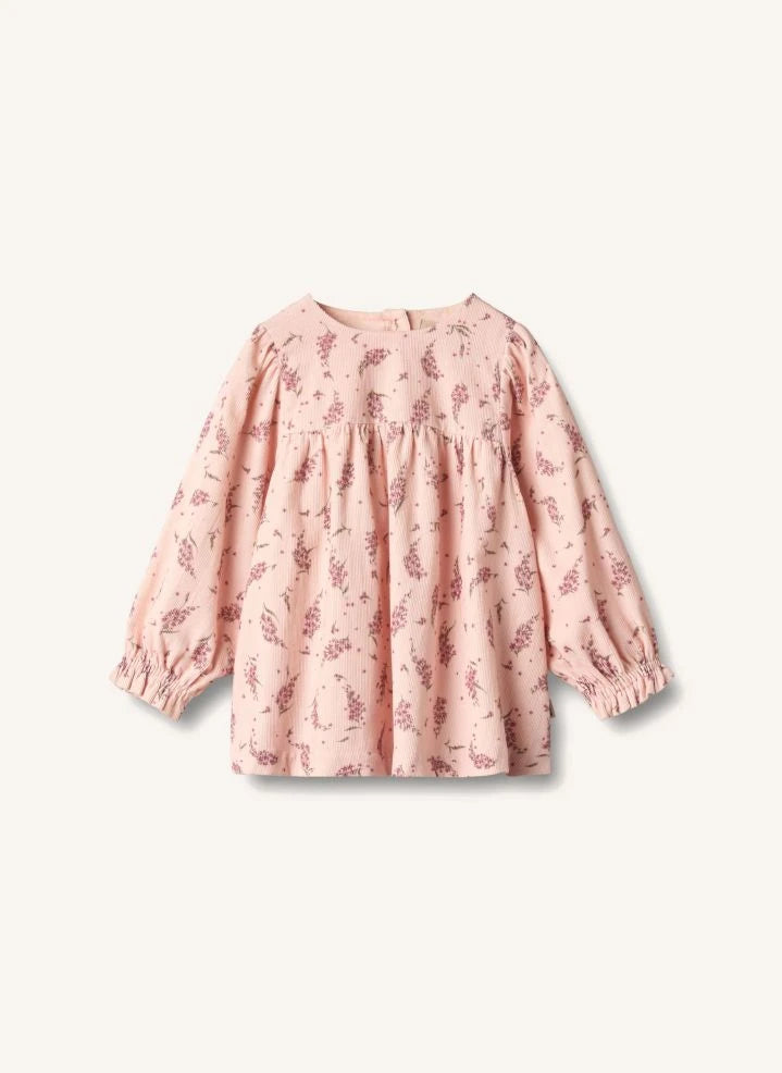 Wheat - Elvira organic cotton dress | Pink