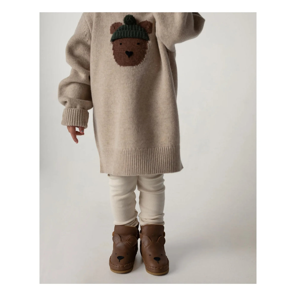 Donsje - Classic Dubu Bear-Furred Boots | Brown