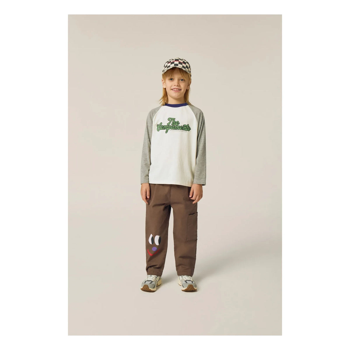 The Campamento - Colorblock The Campamento T-Shirt | Ecru