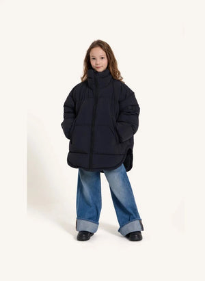 Finger in the nose - Snowbag Puffer Jacket | Black