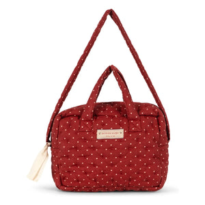 Konges Sløjd - Strawberry baby changing bag | Red